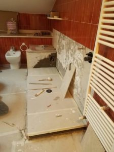 ristrutturazione con sostituzione vasca da bagno con sedile Funo di Argelato